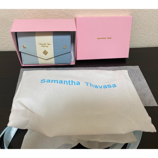 Samantha Vega(サマンサベガ)のサマンサベガ　バイカラーカーリー折り財布 レディースのファッション小物(財布)の商品写真