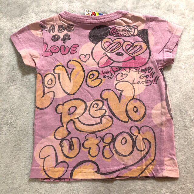 LOVE REVOLUTION(ラブレボリューション)の専用★100★90★６枚★ラブレボ★Ｔシャツ キッズ/ベビー/マタニティのキッズ服女の子用(90cm~)(Tシャツ/カットソー)の商品写真