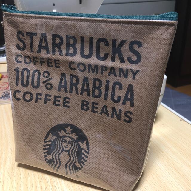 ハンドメイド　スタバ　ポーチ　Starbucks ハンドメイドのファッション小物(ポーチ)の商品写真