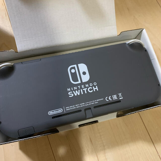 Nintendo Switch LITE グレー スイッチ ライト