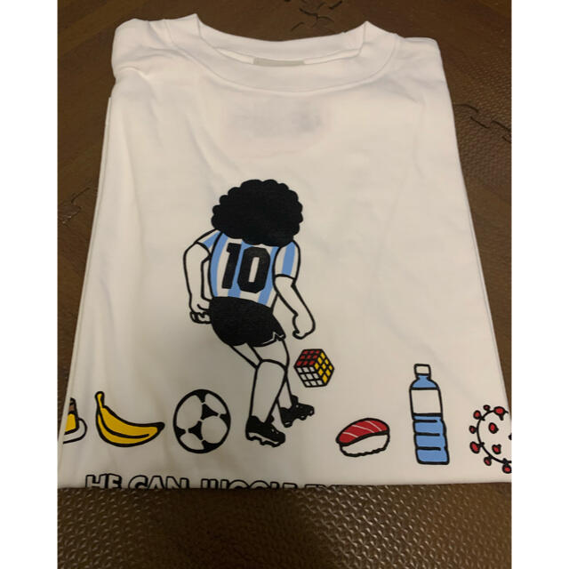 【最終処分価格】soccer junky Tシャツ　マラドーナ