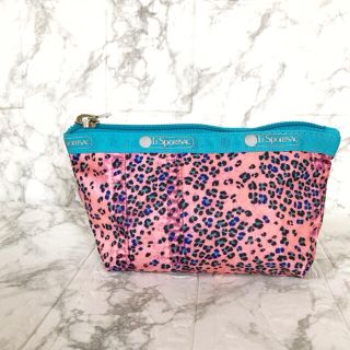 レスポートサック(LeSportsac)の極めて美品❗️LeSportsac VENTURA デニムF193 外側ポケット(ポーチ)