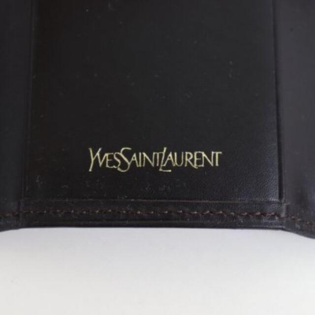 Yves Saint Laurent Beaute(イヴサンローランボーテ)の未使用★イヴサンローラン YSL 黒レザー 4連キーケース メンズのファッション小物(キーケース)の商品写真