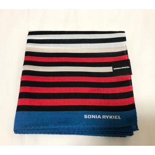 ソニアリキエル(SONIA RYKIEL)の【新品・未使用】ソニアリキエル・大判ハンカチ(ハンカチ)