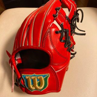 ウィルソンスタッフ(Wilson Staff)のウィルソンスタッフ　日本製　硬式内野手用グローブ(グローブ)