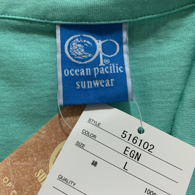 OCEAN PACIFIC(オーシャンパシフィック)の❤新品未使用 ocean pacific メンズポロシャツ（Ｌ） メンズのトップス(ポロシャツ)の商品写真