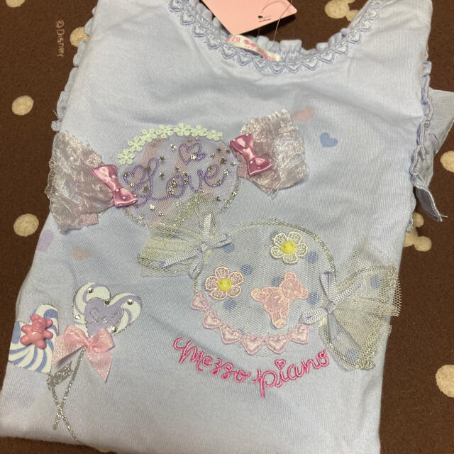 mezzo piano(メゾピアノ)のメゾピアノ キャンディTシャツ キッズ/ベビー/マタニティのキッズ服女の子用(90cm~)(Tシャツ/カットソー)の商品写真