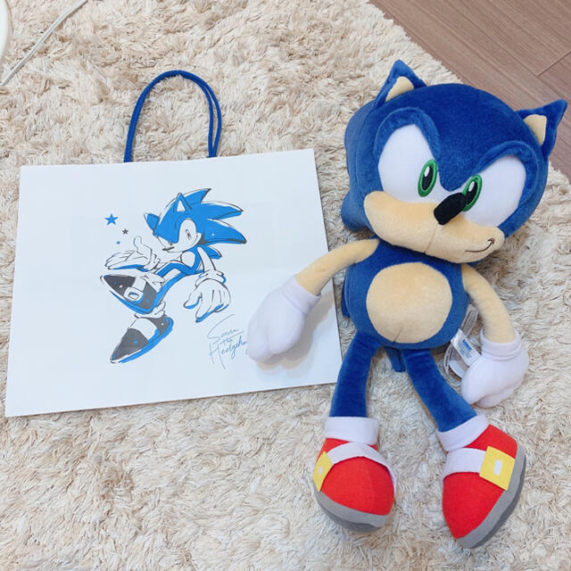 SEGA(セガ)の本日限り！200円引き！ソニック・ザ・ヘジホック ぬいぐるみ エンタメ/ホビーのおもちゃ/ぬいぐるみ(ぬいぐるみ)の商品写真