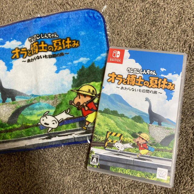Nintendo Switch(ニンテンドースイッチ)のクレヨンしんちゃん　オラと博士の夏休み エンタメ/ホビーのゲームソフト/ゲーム機本体(家庭用ゲームソフト)の商品写真