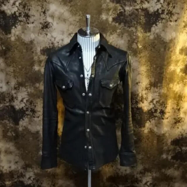 (定価319000)バックラッシュBACKLASH THE LINEレザーシャツ | フリマアプリ ラクマ