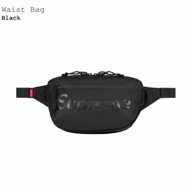 Supreme Waist Bag 21SS "Black"