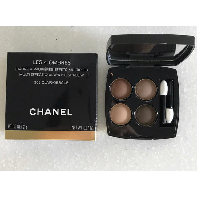 CHANEL(シャネル)のCHANEL  アイシャドウ  レ キャトル オンブル308  コスメ/美容のベースメイク/化粧品(アイシャドウ)の商品写真