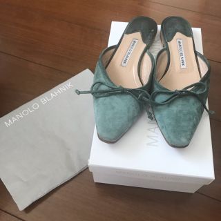 MANOLO BLAHNIK - MANOLO BLAHNIK ballerimu サンダルの通販 by Sea's