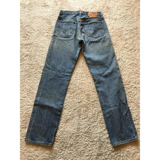 Levi's(リーバイス)のLevi's 501 USA製 アイスブルー　デニム　レディースサイズ レディースのパンツ(デニム/ジーンズ)の商品写真