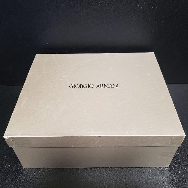 Giorgio Armani(ジョルジオアルマーニ)のジョルジオアルマーニ（GIORGIO ARMANI） レザースニーカー UK8 メンズの靴/シューズ(スニーカー)の商品写真