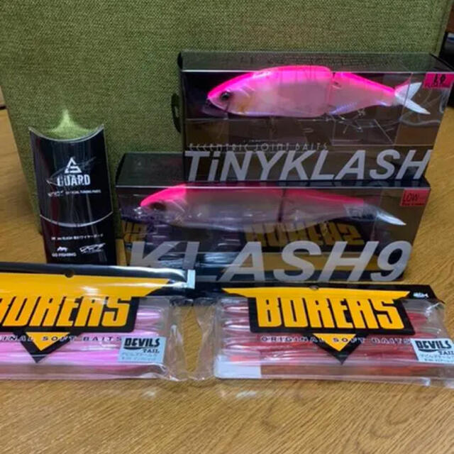 klash9 tinyklash 長谷川ピンク　デビルズテール5 セット