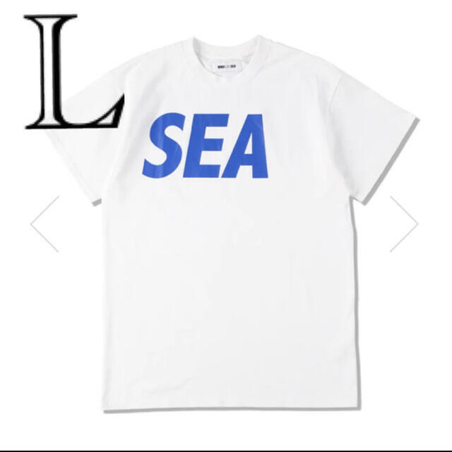 WIND AND SEA Tシャツ White Lサイズ www.krzysztofbialy.com WIND AND SEA ロゴTシャツ 白青 Lサイズ WHITE×BLUE