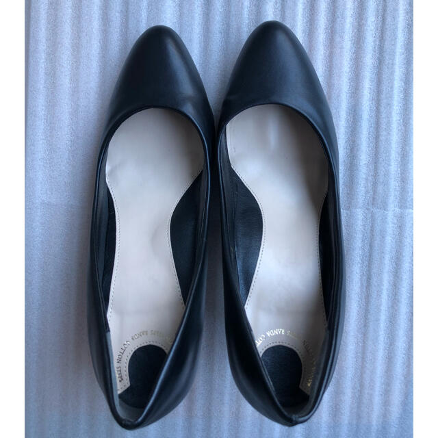 RANDA(ランダ)の【RANDA】走れる美脚パンプス25.5cm 黒 レディースの靴/シューズ(ハイヒール/パンプス)の商品写真