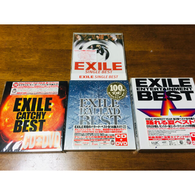 EXILE11セット ベストx4+オリジナルALx5+シングル+清木場俊介AL CD EXILE11セット ベストx4+オリジナルALx5+シングル+清木場俊介AL CD