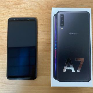 ギャラクシー(Galaxy)の【まめさん専用】SAMSUNG Galaxy A7 ブラック SM-A750C(スマートフォン本体)