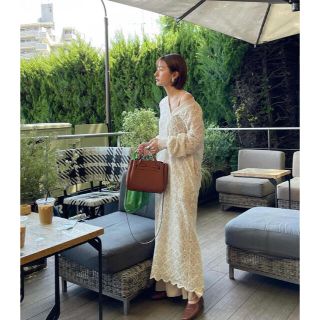 ステュディオス(STUDIOUS)のCLANE クラネ　VINTAGE LACE LOOSE ONE PIECE(ロングワンピース/マキシワンピース)