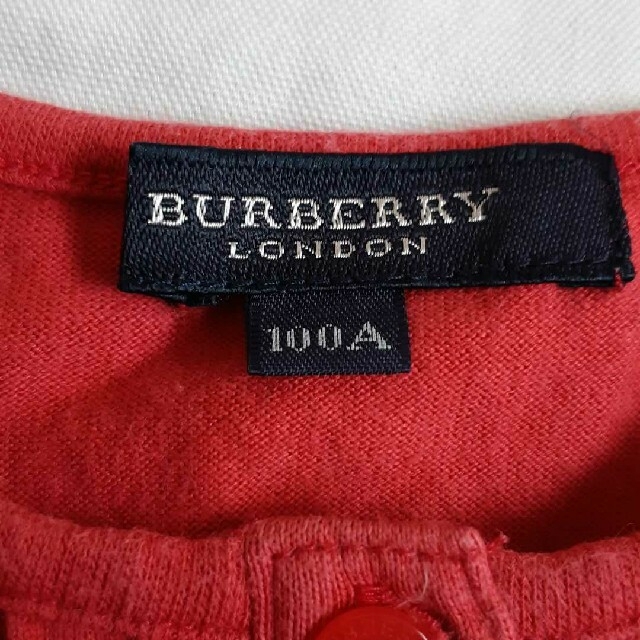 BURBERRY(バーバリー)のバーバリー　ノースリーブ　セリーヌトップス　二枚セット キッズ/ベビー/マタニティのキッズ服女の子用(90cm~)(Tシャツ/カットソー)の商品写真