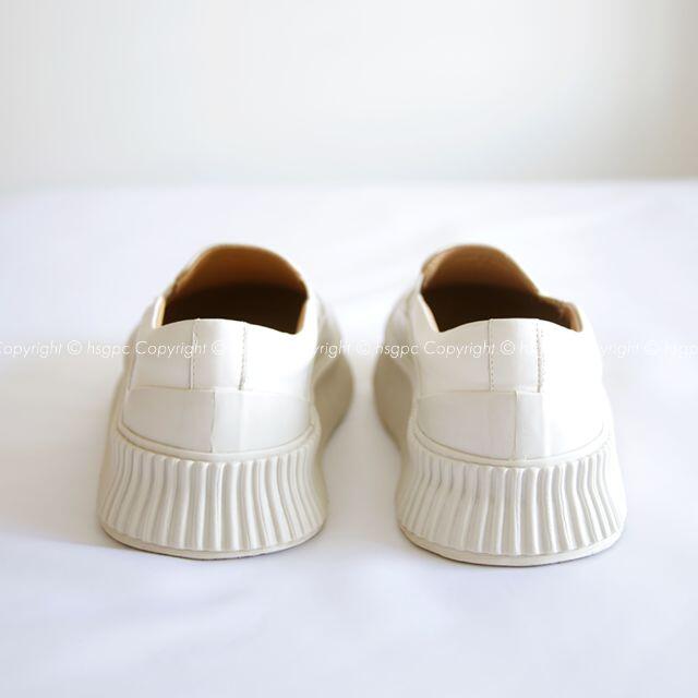 Jil Sander(ジルサンダー)のジルサンダー スリッポン プラットフォーム レザー ダッド スニーカー シューズ メンズの靴/シューズ(スニーカー)の商品写真