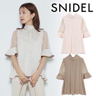 スナイデル(SNIDEL)のSNIDEL サテンシアースリーブブラウス(シャツ/ブラウス(半袖/袖なし))