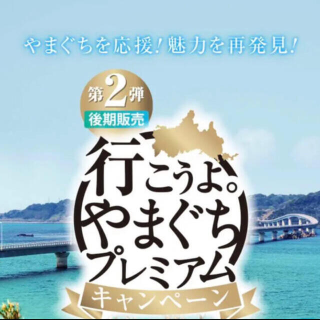 行こうよ　山口　プレミアム宿泊券 チケットの優待券/割引券(宿泊券)の商品写真