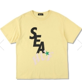 シー(SEA)のHUF X WDS SOLID AND TIE DYE TEE / YELLOW(Tシャツ/カットソー(半袖/袖なし))