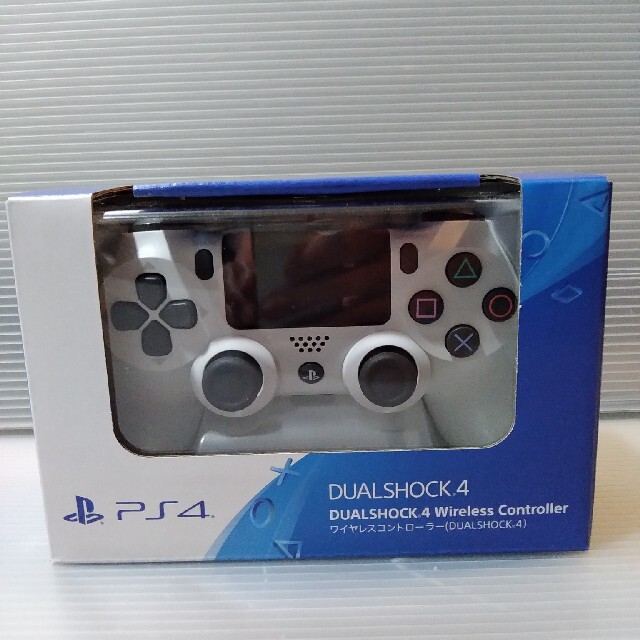 【未使用】ps4 ワイヤレスコントローラー グレイシャー・ホワイト