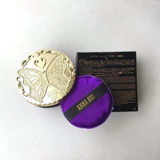 アナスイ(ANNA SUI)の新品未使用　アナスイ　ルースパウダーM900(ミニ)セット　パフ付(フェイスパウダー)