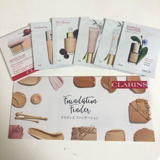 クラランス(CLARINS)のクラランス　ファンデーション　サンプル　セット(ファンデーション)