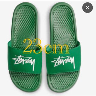 ナイキ(NIKE)のstussy nike ベナッシ 23cm(サンダル)