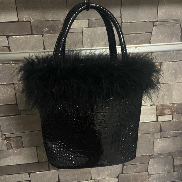 the Virgins croco vanity bag