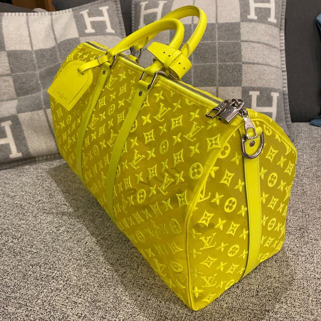 LOUIS VUITTON(ルイヴィトン)の＊激レア　ルイヴィトン キーポル・バンドリエール50＊ メンズのバッグ(ボストンバッグ)の商品写真