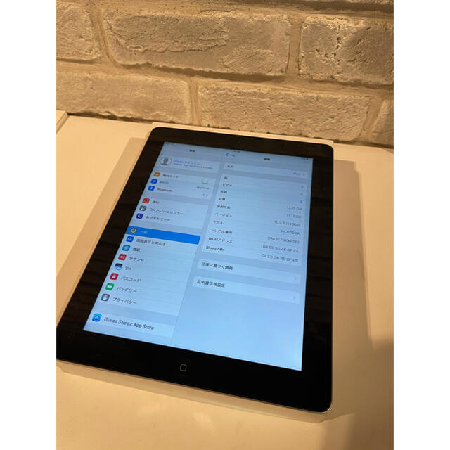 動作良好☆ iPad 第4世代 wifi 16GB - タブレット