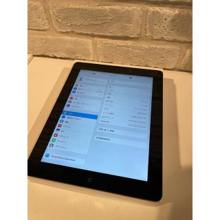 アイパッド(iPad)の動作良好⭐️ iPad 第4世代 wifi 16GB (タブレット)