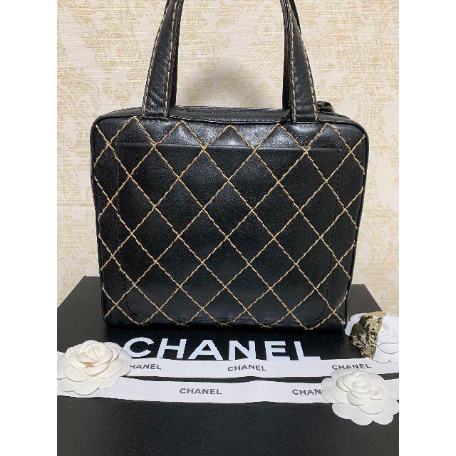 美品✨CHANEL ワイルドステッチ　マトラッセ トートバッグ