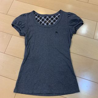 バーバリーブルーレーベル(BURBERRY BLUE LABEL)のバーバリー　カットソー(カットソー(半袖/袖なし))