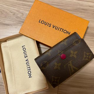 ルイヴィトン(LOUIS VUITTON)のルイヴィトン モノグラム キーケース　ピンク(キーケース)