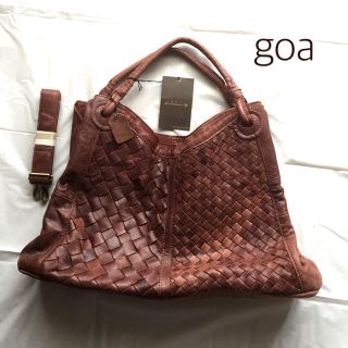 ゴア(goa)の*.•:* 26日発送限定値引.•:* 美品 goa 本牛革 トートバッグ(トートバッグ)