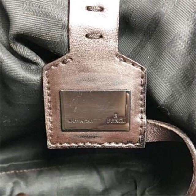 FENDI - 【FENDI】ポーチ　ズッカ柄　ミニバッグ　ジャガード　レザー