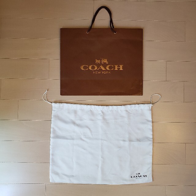 COACH(コーチ)の(値下げ)COACHミニバッグ　ライトブルー レディースのバッグ(ハンドバッグ)の商品写真