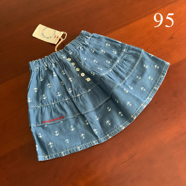 RAG MART(ラグマート)の⭐️未使用品　ラグマート　スカート  95サイズ キッズ/ベビー/マタニティのキッズ服女の子用(90cm~)(スカート)の商品写真