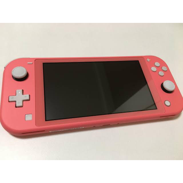 Nintendo Switch lite コーラルピンク