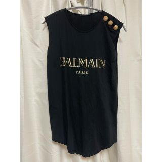 バルマン(BALMAIN)のBALMAIN バルマン ノースリーブ トップス(Tシャツ(半袖/袖なし))