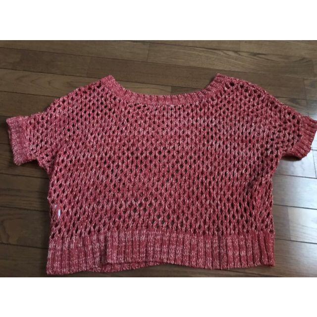 UNRELISH(アンレリッシュ)のUNRELISH　かぎ編み半袖 レディースのトップス(Tシャツ(半袖/袖なし))の商品写真