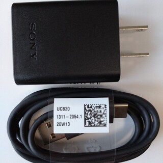 ソニー(SONY)のAC電源タップ　USBタイプCケーブル(バッテリー/充電器)