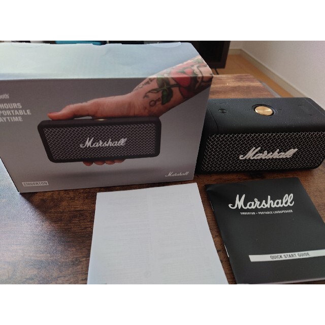 マーシャル Marshall EMBERTON ワイヤレススピーカー マーシャル Marshall EMBERTON ワイヤレススピーカー